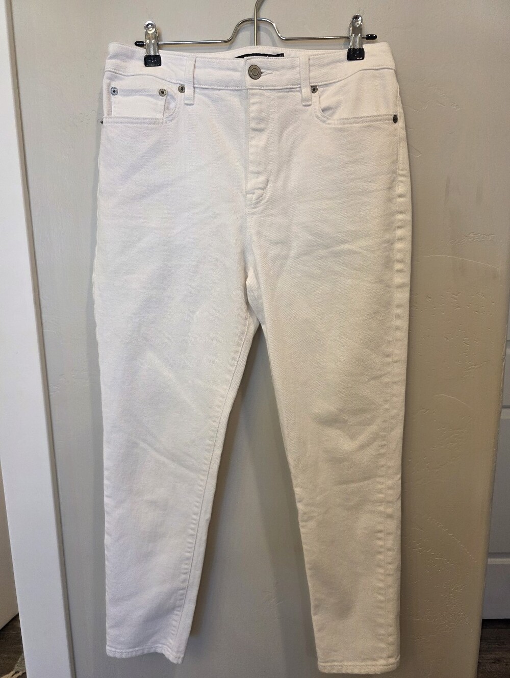 Ralph Lauren Black Label White Skinny Jeans Size 8